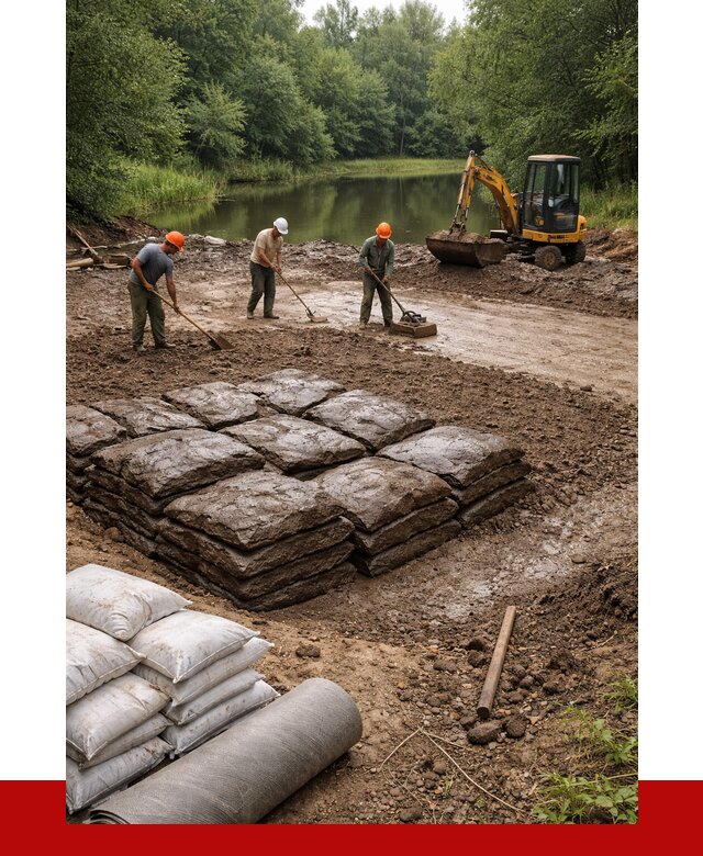 Купить глину для пруда в Ефремах от 4610 р. с доставкой | ПРОНЕРУДФрм