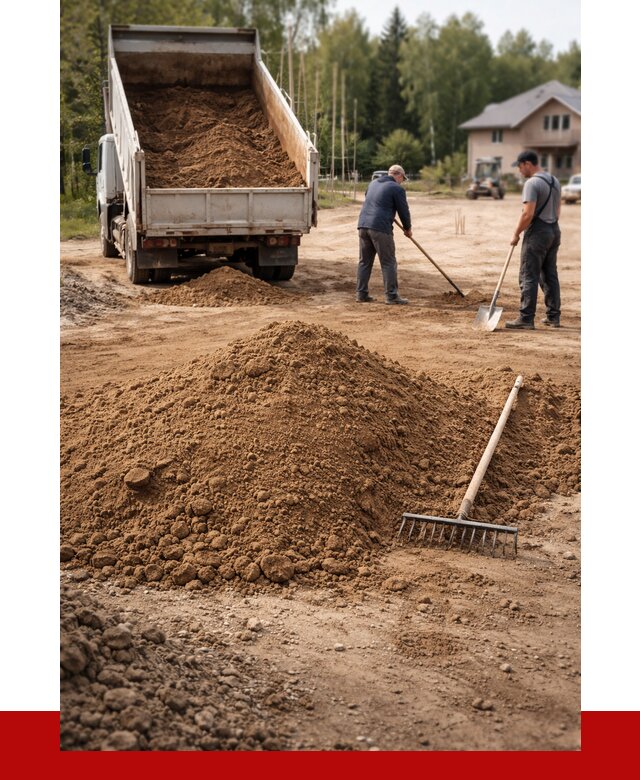 Суглинок для планировки в Ефремах с доставкой от 4303 р. | ПРОНЕРУДФрм