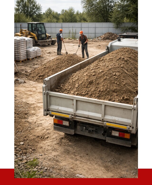 Супесь с доставкой в Ефремах от 2510 р. за куб | ПРОНЕРУДФрм