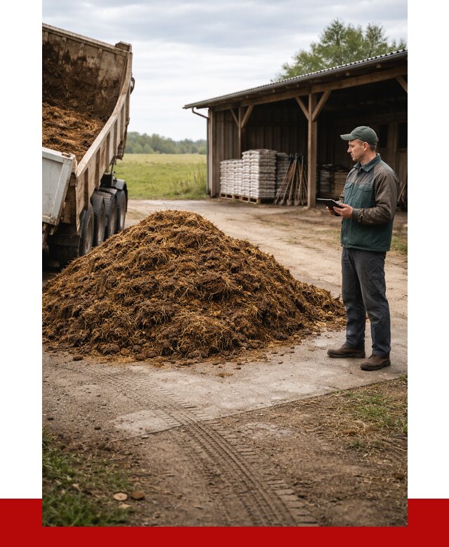 Купить навоз с доставкой в Ефремах от 1229 р. за куб | ПРОНЕРУДФрм