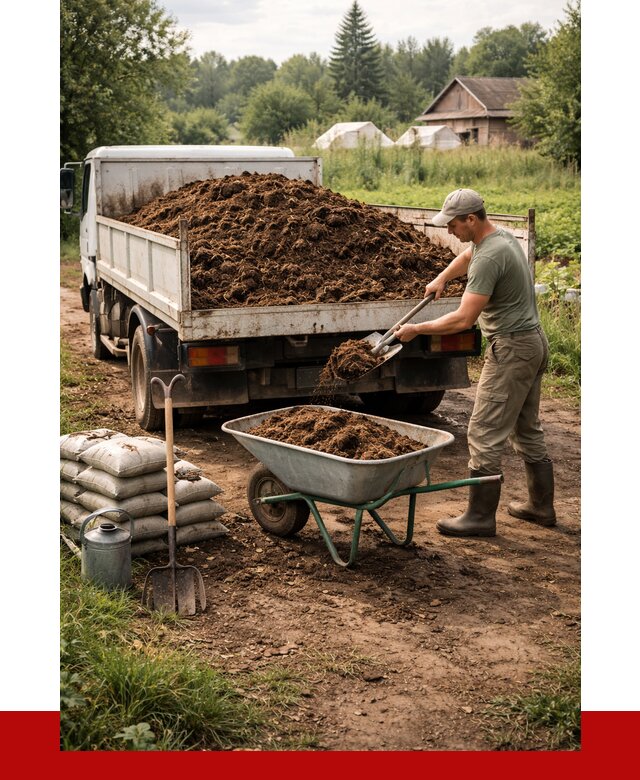 Купить коровий навоз с доставкой в Ефремах от 1844 р. | ПРОНЕРУДФрм