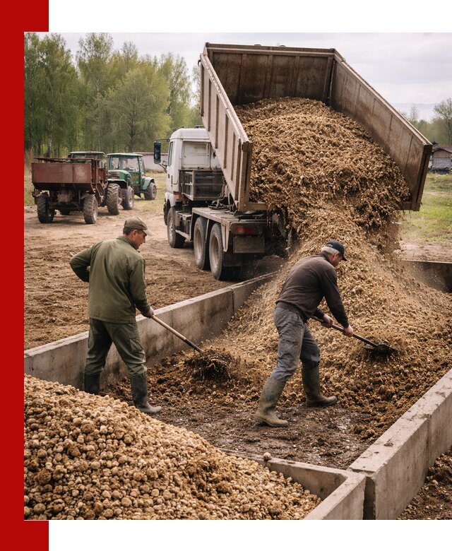 Куриный помет с доставкой в Ефремах оптом и в розницу