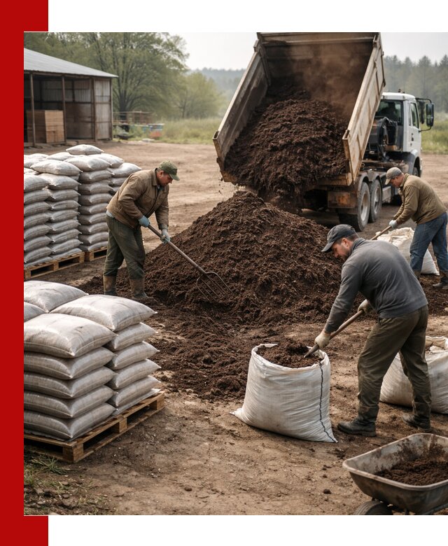 Доставка компоста оптом и в розницу в Ефремах