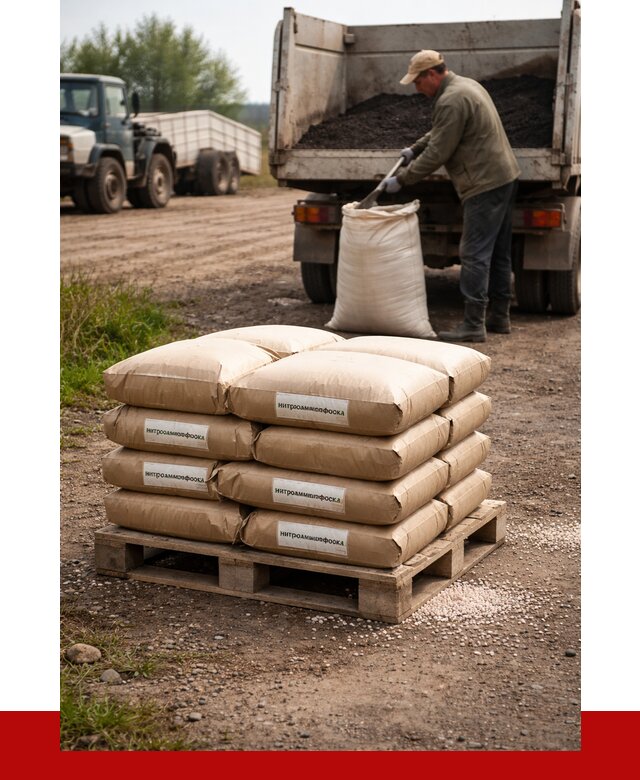 Купить нитроаммофоска в Ефремах от 4303 р. за куб | ПРОНЕРУДФрм