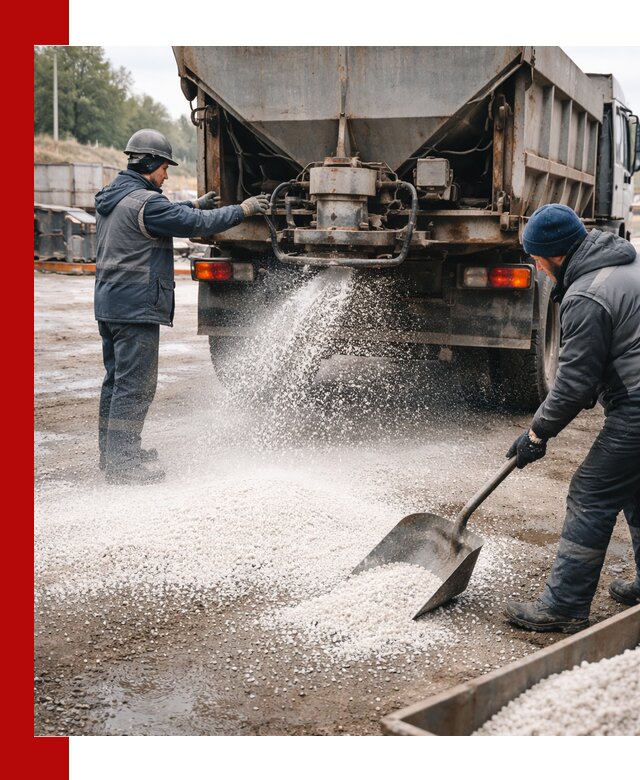 Доставка и продажа хлористого кальция в Ефремах