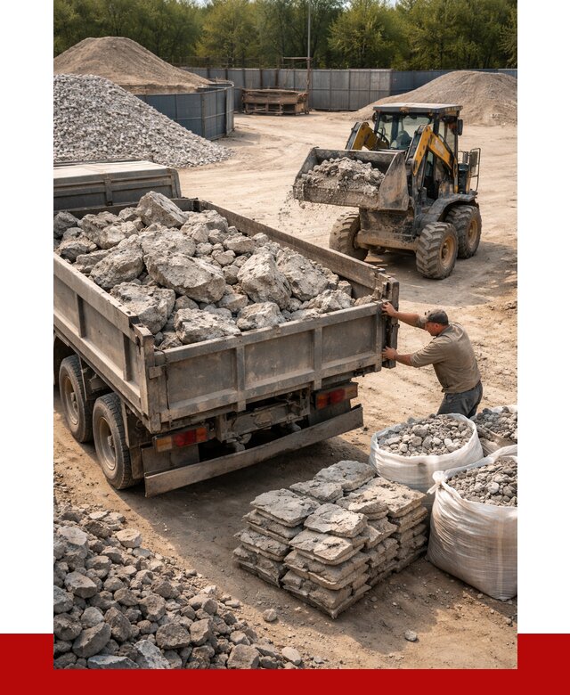 Купить бой бетона с доставкой в Ефремах от 4918 р. | ПРОНЕРУДФрм