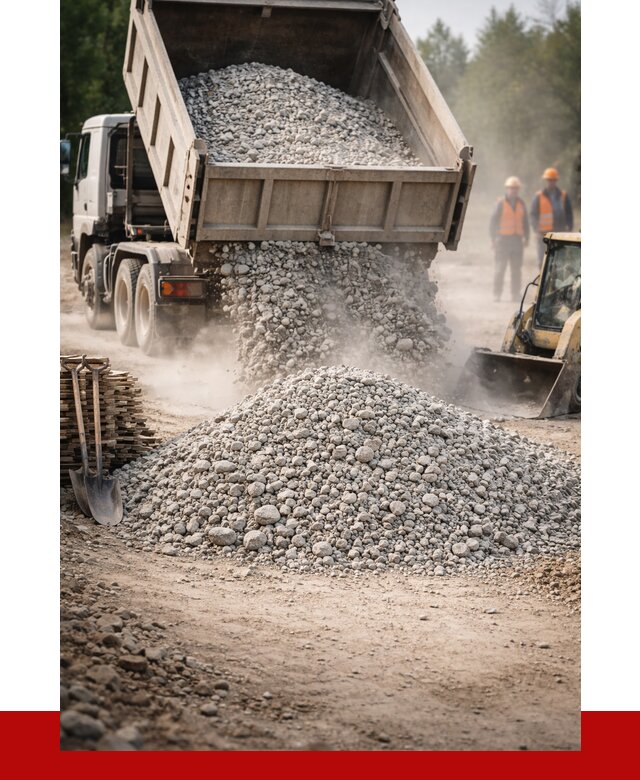 Купить дробленый бетон в Ефремах от 1742 р./куб | ПРОНЕРУДФрм