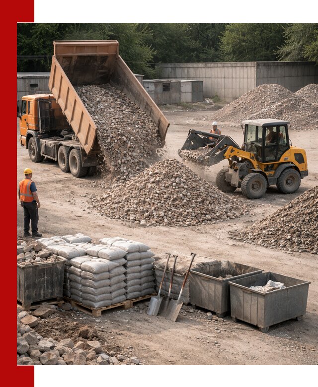 Вторичные материалы для отсыпки в Ефремах — поставка и доставка