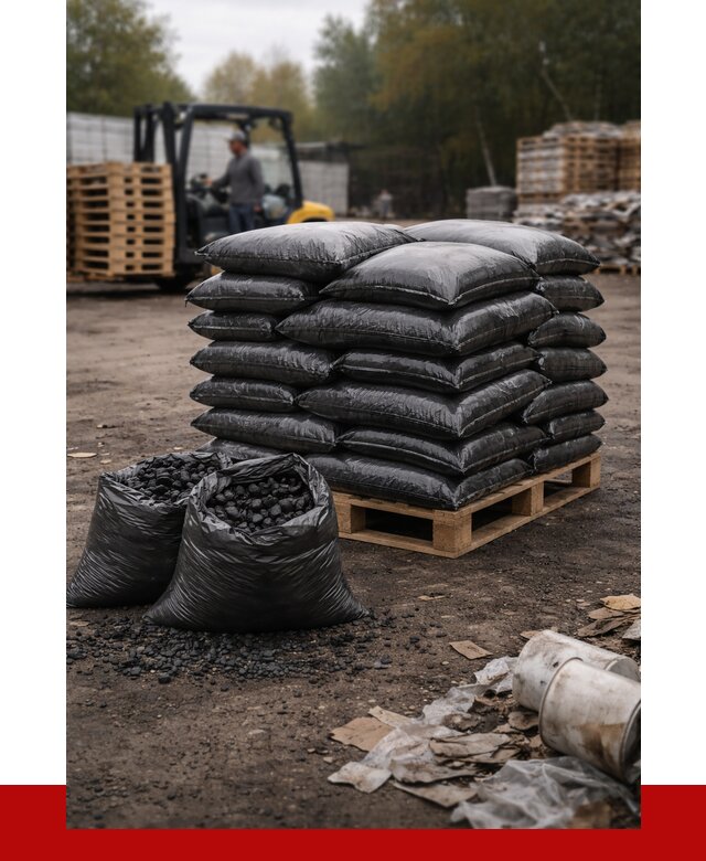 Купить уголь в мешках с доставкой в Ефремах от 7684 р. | ПРОНЕРУДФрм