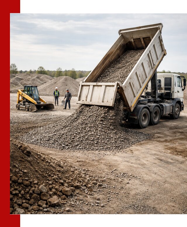 Доставка самосвалом 25 м³ в Ефремах быстро и надежно