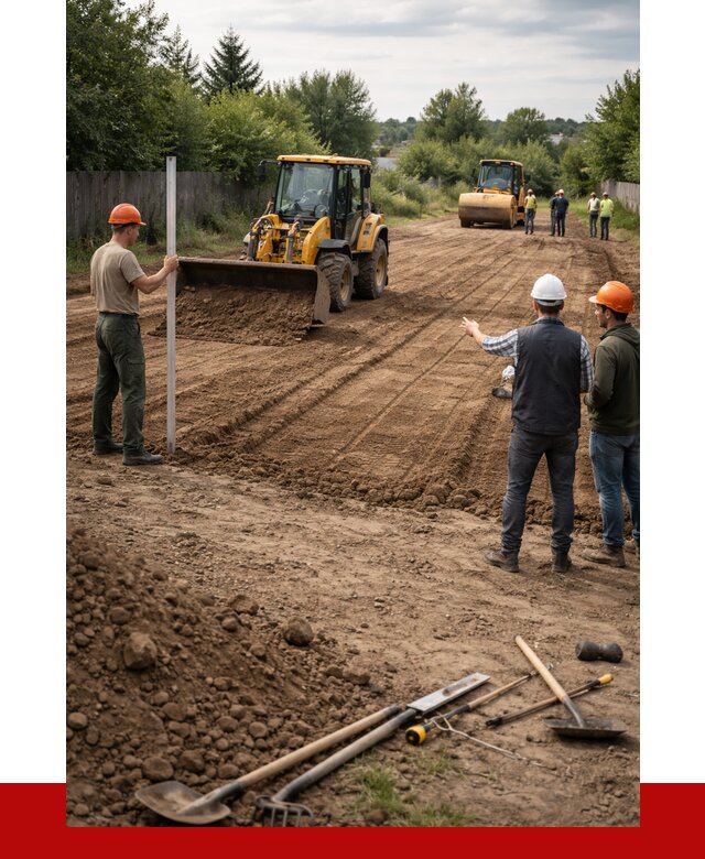 Планировка участка грунтом в Ефремах от 4610 р ПРОНЕРУДФрм