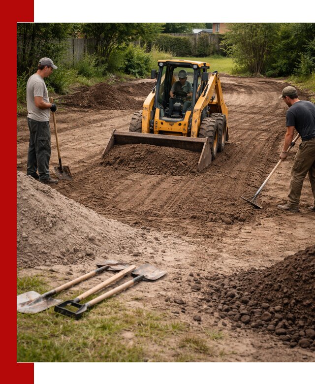 Планировка участка грунтом с вывозом и доставкой в Ефремах