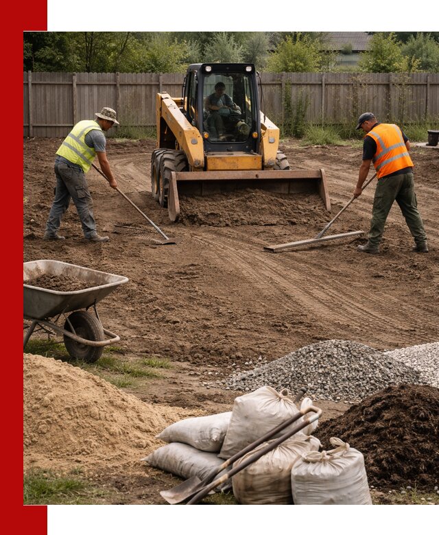 Выравнивание участка под строительство и благоустройство в Ефремах